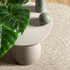 Vidaxl Rug Zizur Cream dentro y fuera Ø 160 cm de yute Look