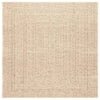 Vidaxl Rug Zizur Beige dentro y fuera de 120x120 cm de yute Look