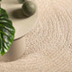 Vidaxl Rug Zizur Beige dentro y fuera de 80x150 cm de yute Look