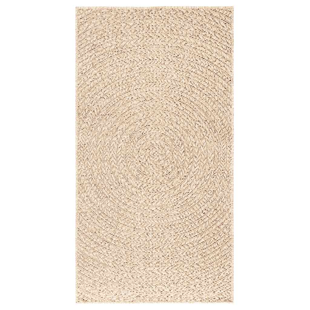 Vidaxl Rug Zizur Beige dentro y fuera de 80x150 cm de yute Look