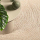 Vidaxl vloerkleed zizur beige binnen en buiten 80x200 cm jute look