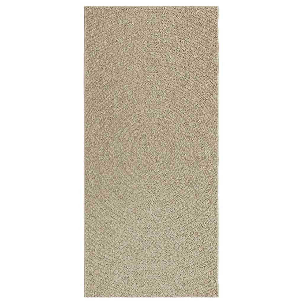 Vidaxl Rug Zizur Beige dentro y fuera de 100x200 cm de yute Look