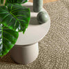 Vidaxl Rug Zizur Beige dentro y fuera de 120x120 cm de yute Look