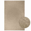 Vidaxl Rug Zizur Beige dentro y fuera de 200x290 cm de yute mirada
