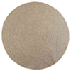 Vidaxl Rug Zizur Beige dentro y fuera de Ø 200 cm de yute Look