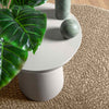 Vidaxl Rug Zizur Beige dentro y fuera de Ø 200 cm de yute Look