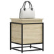 Caja de almacenamiento Vidaxl con tapa 40x40x51.5 cm de madera procesada Sonoma Oak