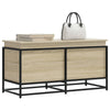 Caja de almacenamiento Vidaxl con tapa 100x40x51.5 cm de madera procesada Sonoma Oak