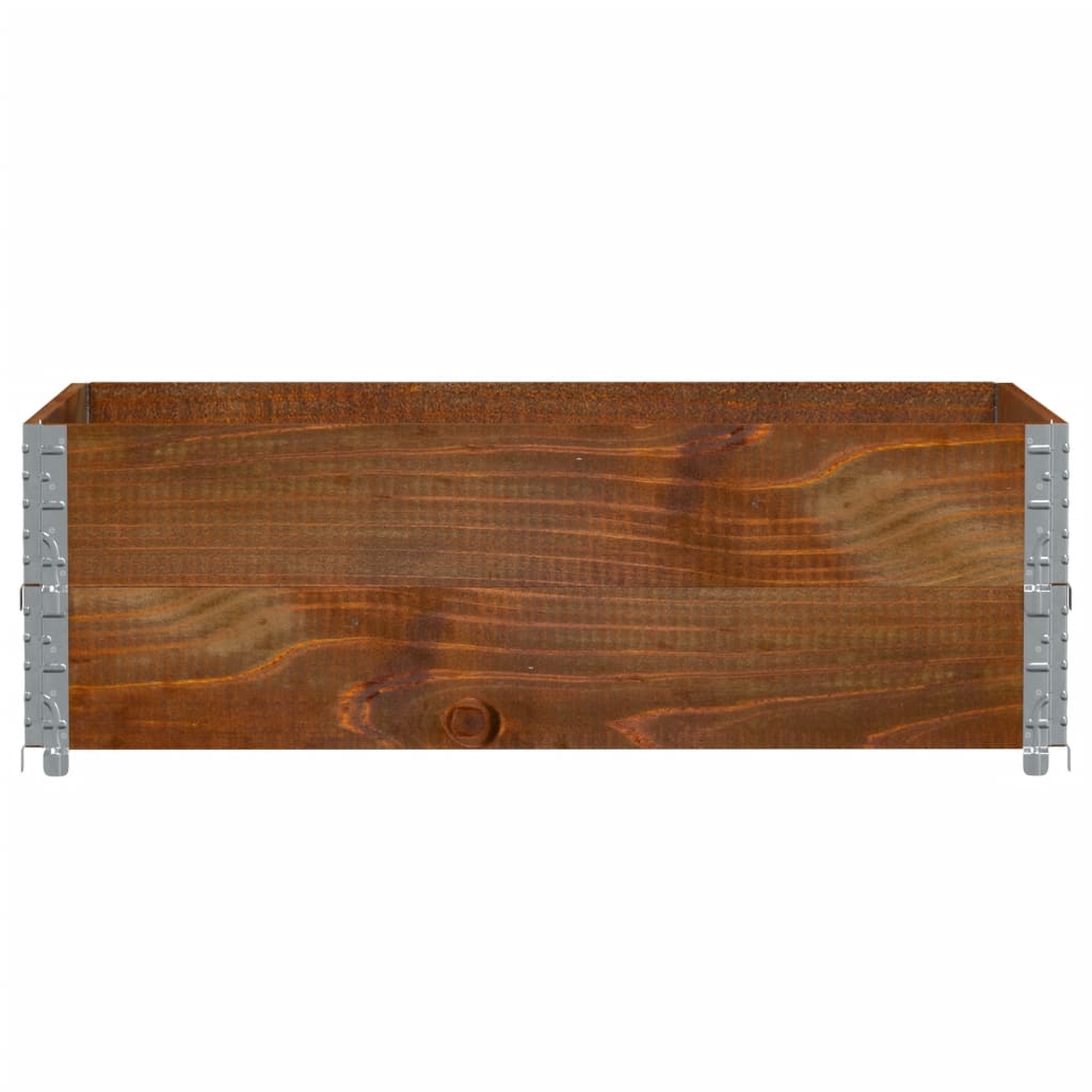 Casella di pianificazione Vidaxl 120x80 cm Pinna solida