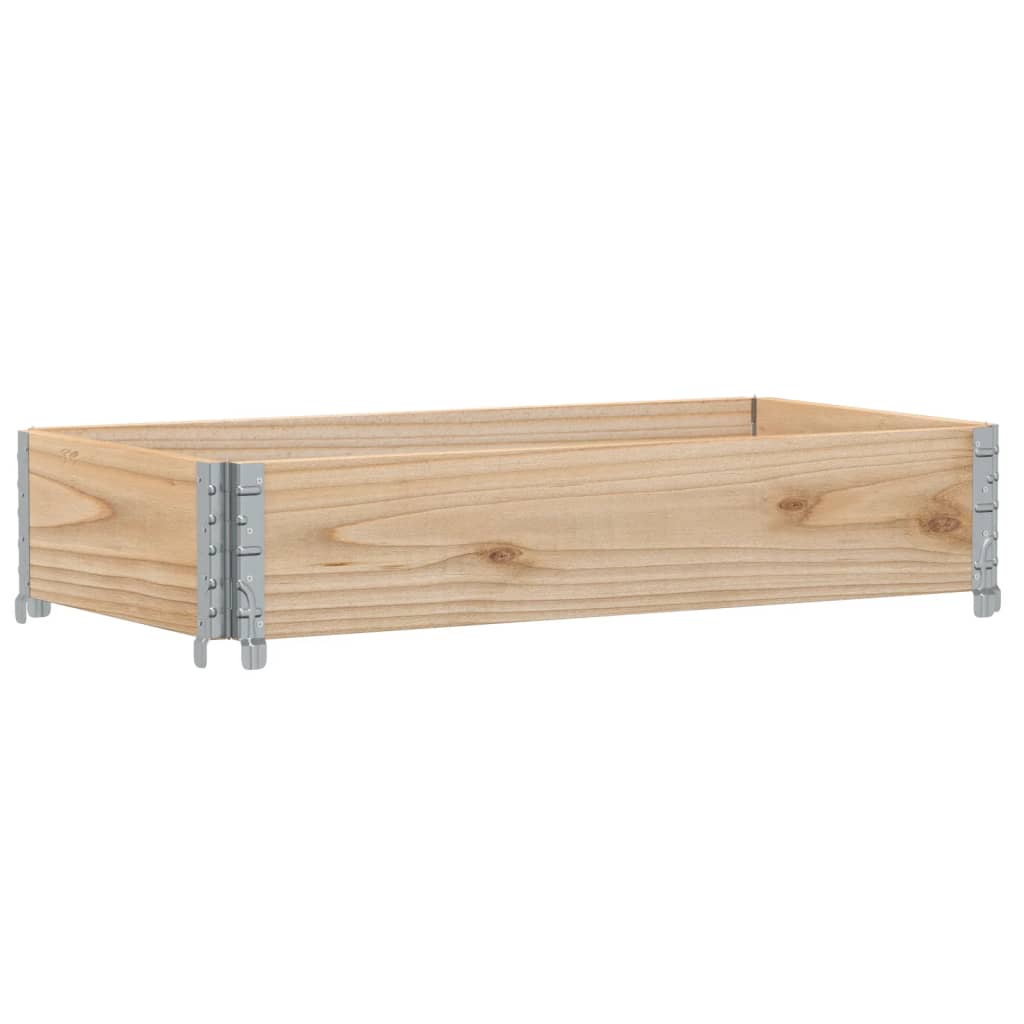 Casella di pianificazione Vidaxl 100x50 cm Pino solido