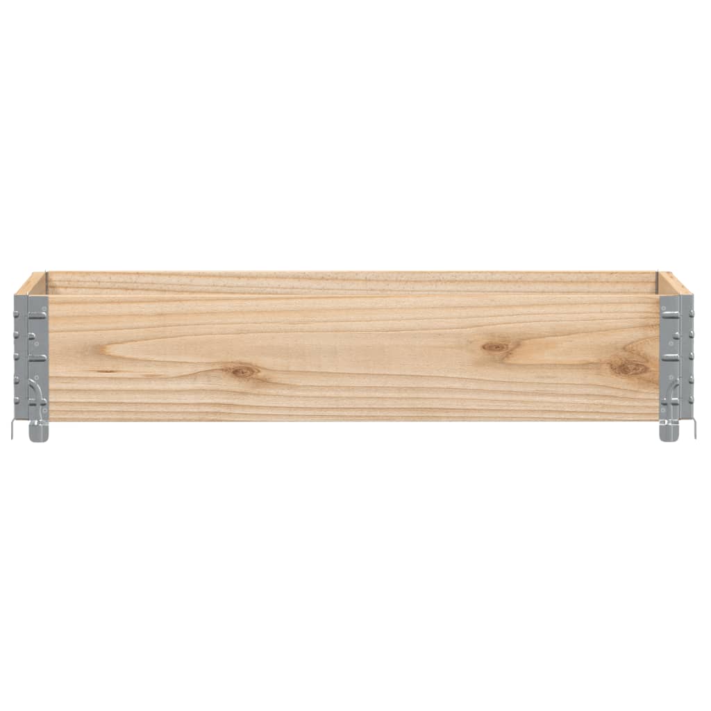 Casella di pianificazione Vidaxl 100x50 cm Pino solido