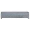 Vidaxl Planning Box 100x50 cm Solid Pine Gray