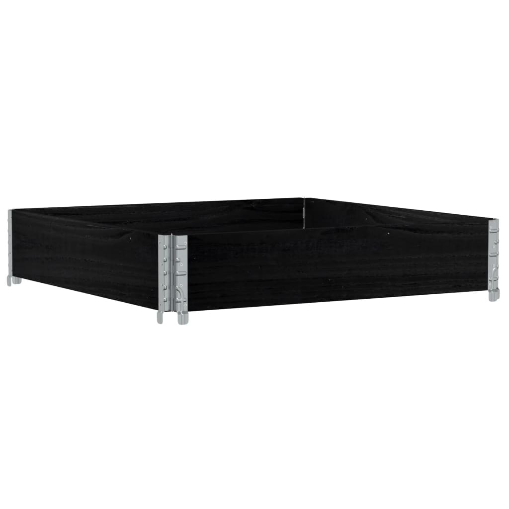 Vidaxl Planning Box 100x100 cm de pino sólido