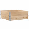 Vidaxl Planning Box 100x100 cm de pino sólido