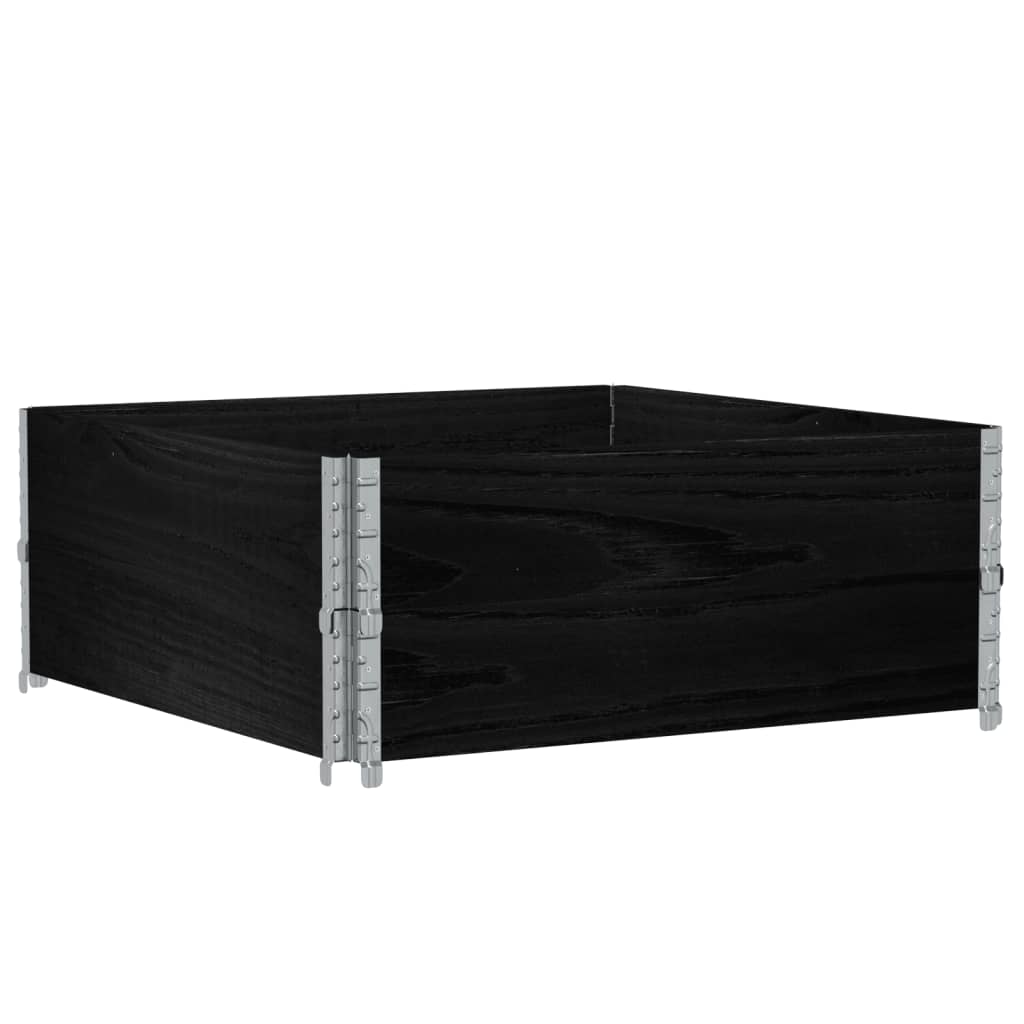 Vidaxl Planning Box 100x100 cm de pino sólido