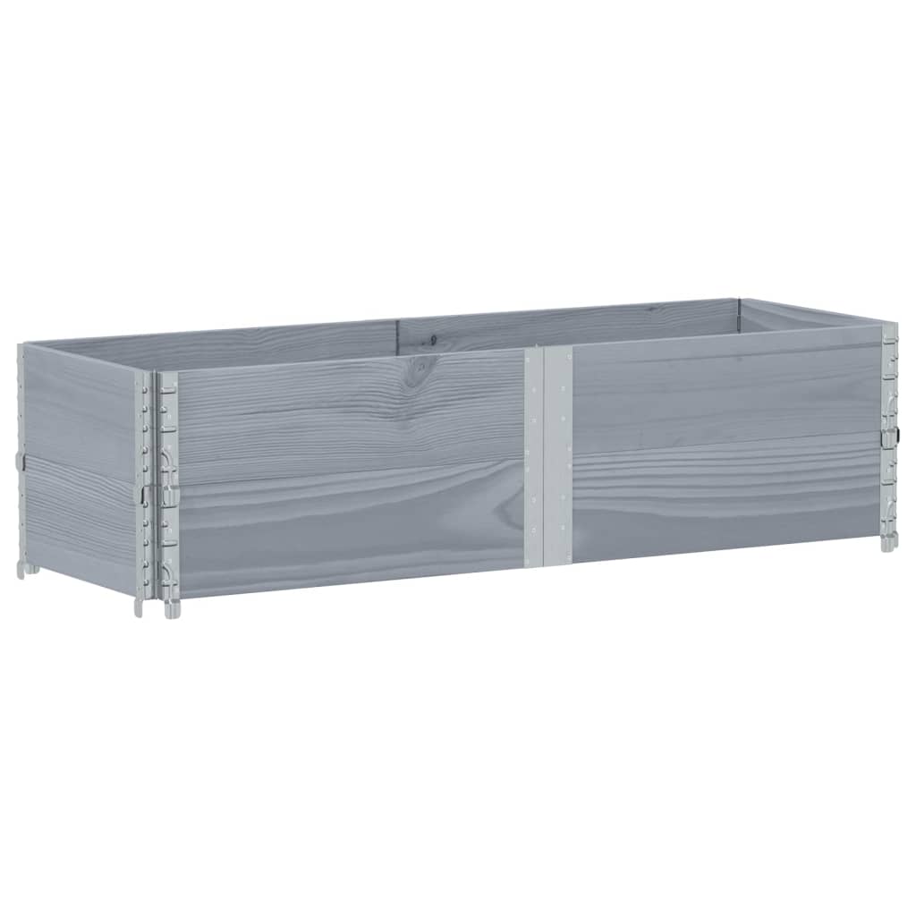 Vidaxl fioriera da 150x50 cm in pino solido