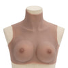 Protesi mammaria VidaXL C-cup in silicone marrone chiaro