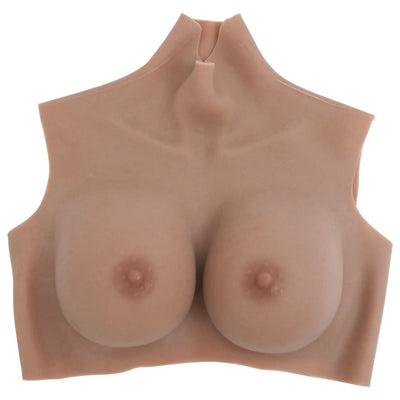 Protesi mammaria VidaXL e-cup in silicone marrone chiaro