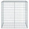 Vidaxl Schanskorf 100x50x100 cm Galvanized Silver Coloted