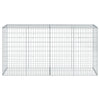 Vidaxl Schanskorf 200x50x100 cm in argento galvanizzato colorato
