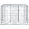 Vidaxl Schanskorf 150x100x100 cm in argento galvanizzato colorato