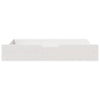 Vidaxl Bedlades 2 PC 95x55x16 cm Pince solido