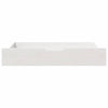 Vidaxl Bedlades 2 pezzi 90x55x16 cm Pine bianco bianco