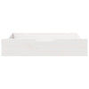 Vidaxl Bedlades 2 pezzi 85x55x16 cm Pine bianco bianco