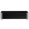 Vidaxl Palletopzetrand 80x60 cm Pino solido nero