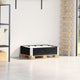 Vidaxl Palletopzetrand 80x60 cm de pino sólido