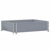 Vidaxl Palletopzetrand 80x60 cm Pince solido grigio