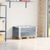 Vidaxl Palletopzetranden 2 ST 80x60 cm de pino sólido