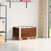 Vidaxl Palletopzetranden 2 ST 80x60 cm Pinna solido marrone