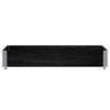Vidaxl Palletopzetrand 120x80 cm Pino solido nero