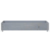 Vidaxl Palletopzetrand 120x80 cm Pinna solido grigio