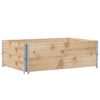 Vidaxl Palletopzetranden 2 PCS 120x80 cm pino solido