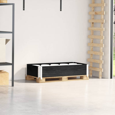 Vidaxl Palletopzetrand 100x50 cm de pino sólido