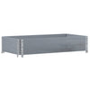 Vidaxl palletopzetrand 100x50 cm massief grenenhout grijs