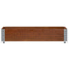 Vidaxl Palletopzetrand 100x50 cm Pinna solido marrone