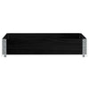 Vidaxl Palletopzetrand 100x100 cm Pino solido nero