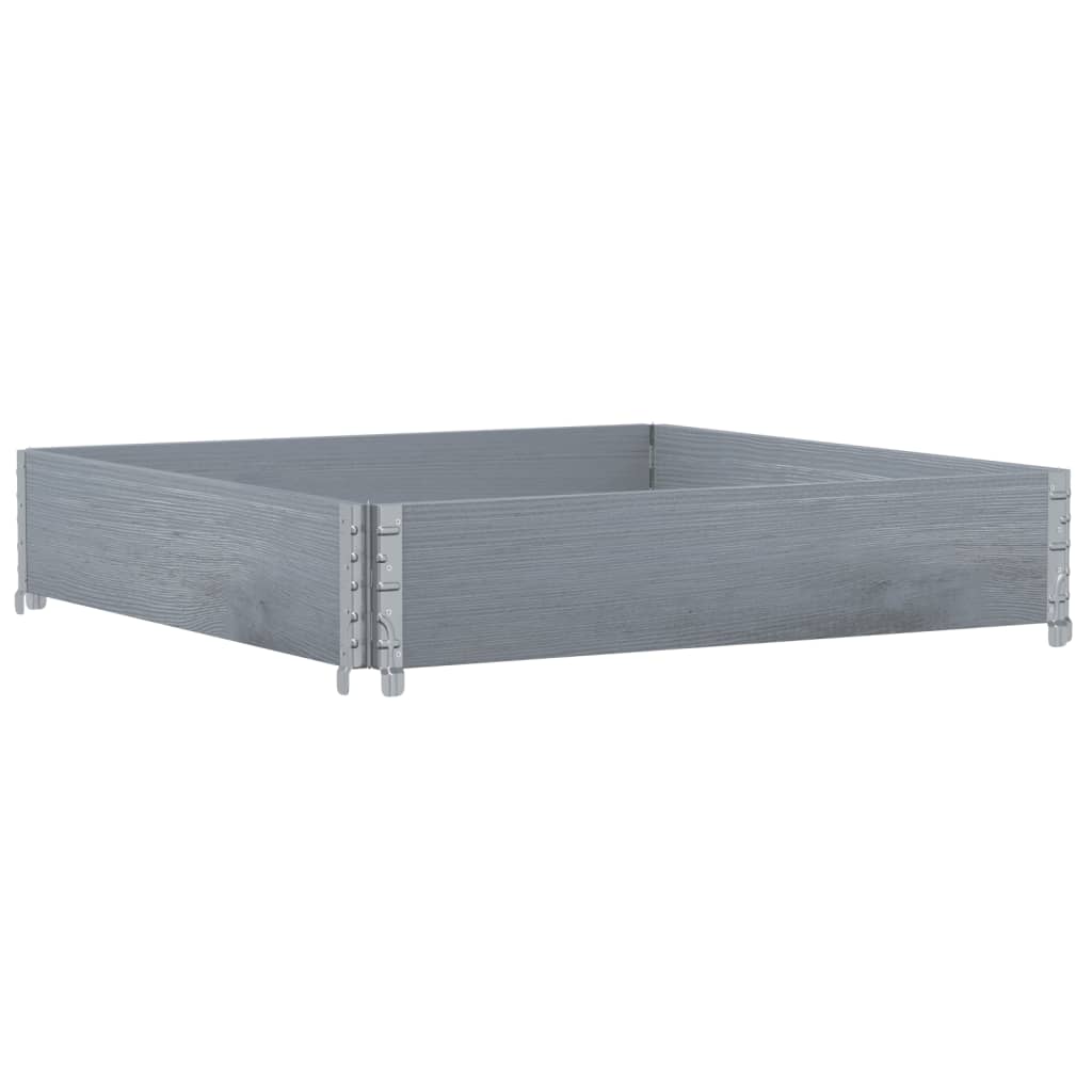 Vidaxl Palletopzetrand 100x100 cm de pino sólido