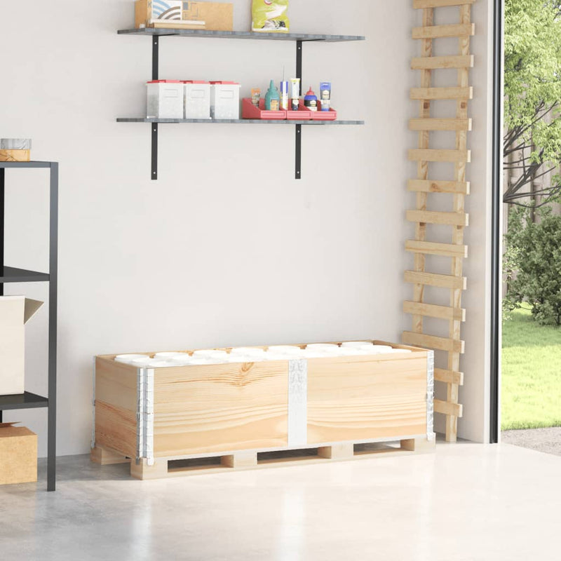 Vidaxl Palletopzetranden 2 ST 150x50 cm Pince solido