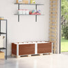 Vidaxl Palletopzetranden 2 St 150x50 cm Pince in pino solido marrone