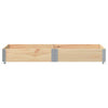 Vidaxl palletopzetrand 150x100 cm massief grenenhout