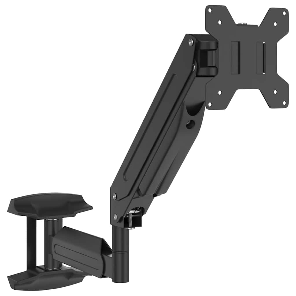 Supporto da parete per monitor VidaXL schermo da 27 pollici molla a gas 10 kg