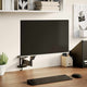 Supporto da parete per monitor VidaXL schermo da 27 pollici molla a gas 10 kg