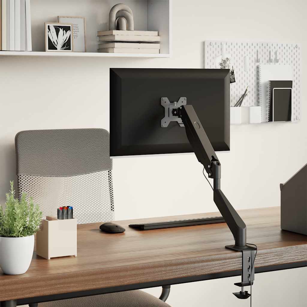 Supporto per monitor VidaXL schermo da 27 pollici molla a gas 10 kg