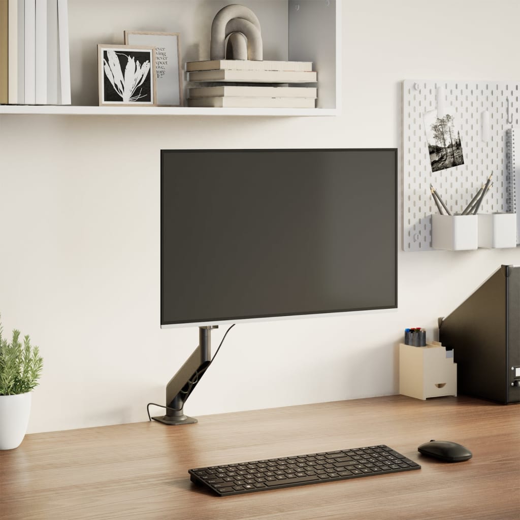 Supporto per monitor VidaXL schermo da 27 pollici molla a gas 10 kg