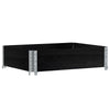 Vidaxl Planning Box 80x60 cm Solid Pine Black