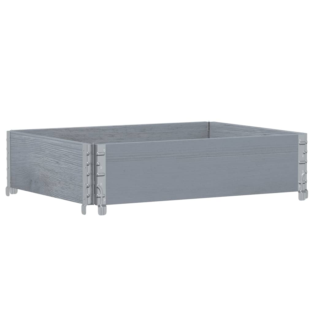 Casella di pianificazione Vidaxl 80x60 cm Pinna solida